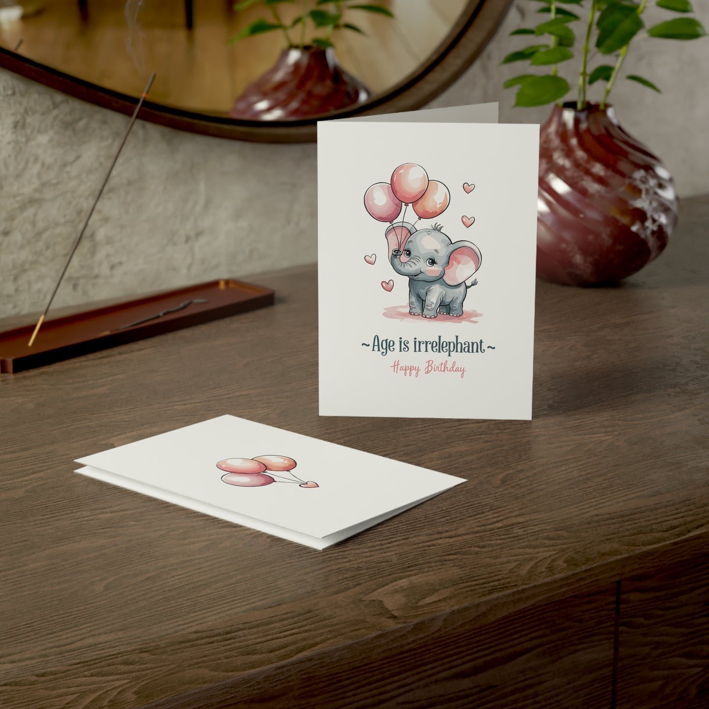 Age is Irrelephant Greeting Card